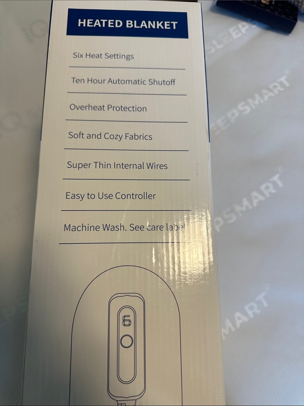 Heated Blanket with Digital Controller - Picture 5 of 5